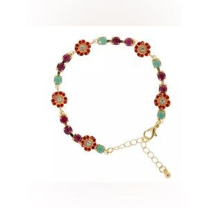 New Flower Rhinestone Bracelet